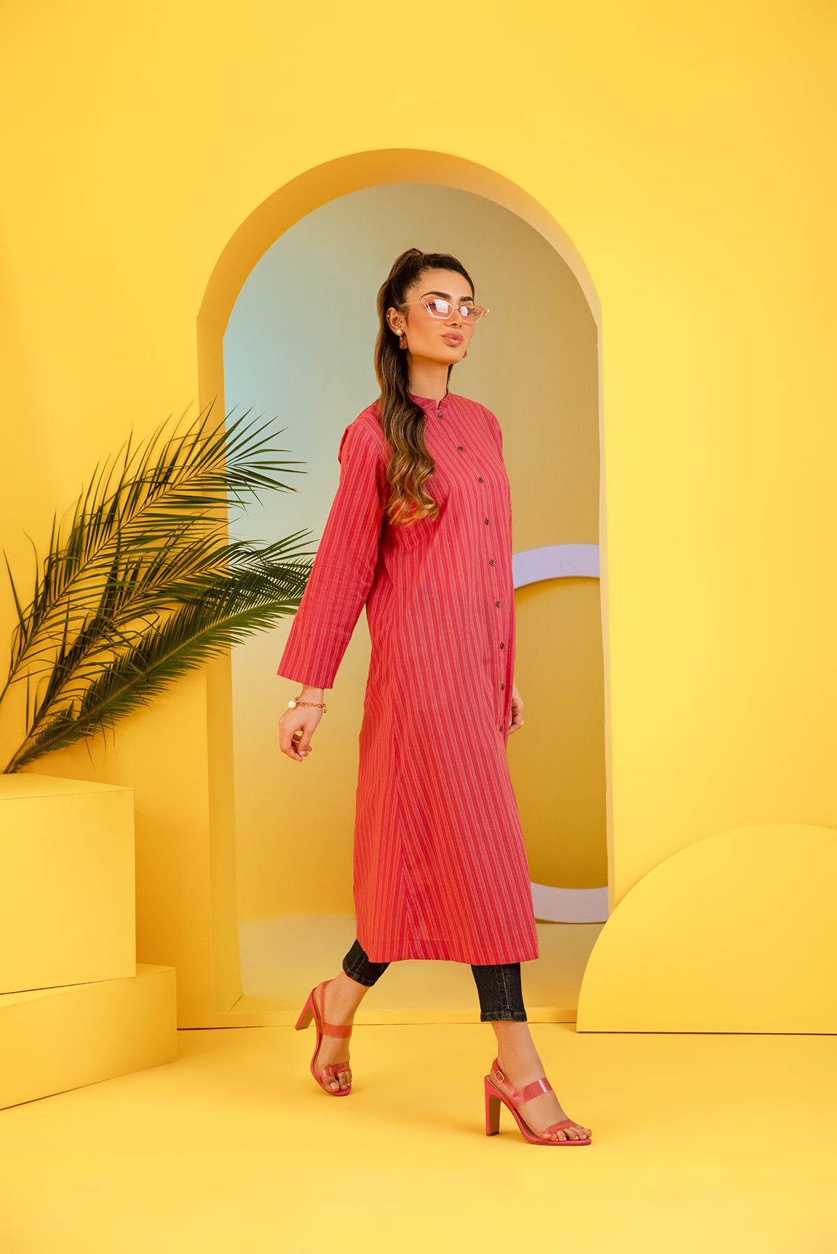 FS22-75-Button Down Basic Tunic
