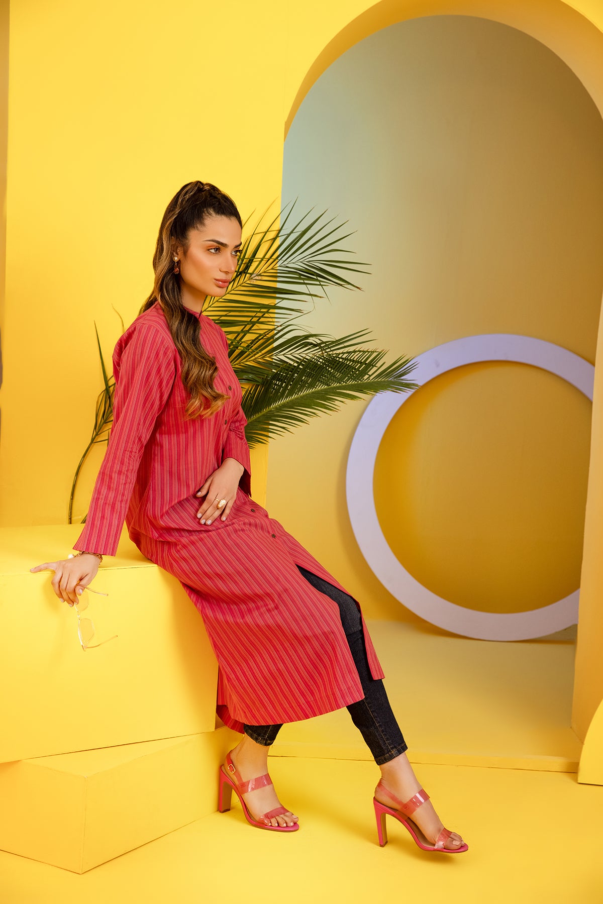 FS22-75-Button Down Basic Tunic
