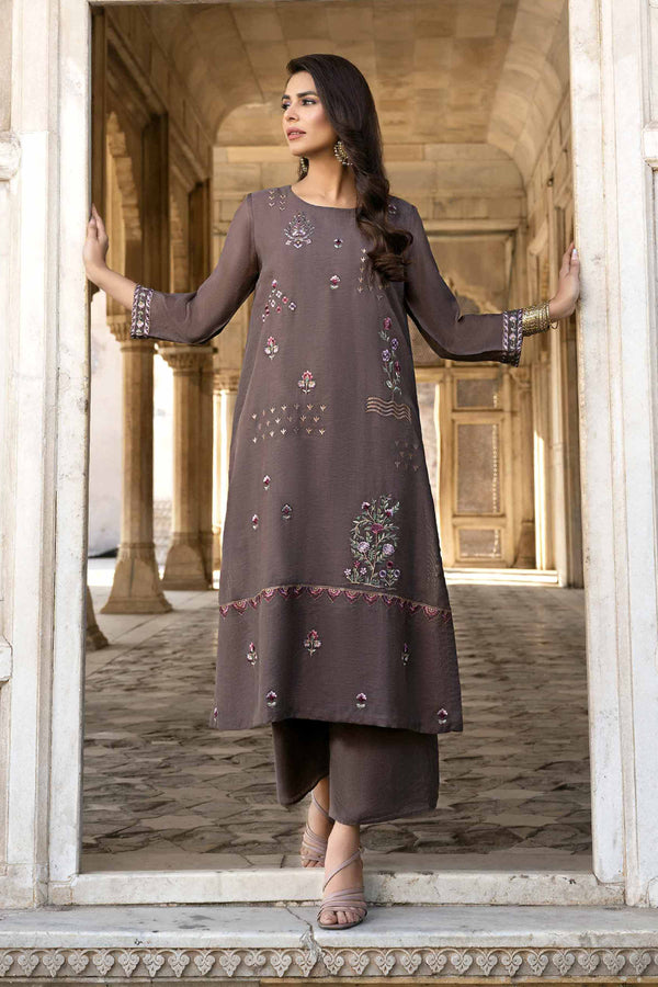 2 Piece - Embroidered Suit - KFS24-37