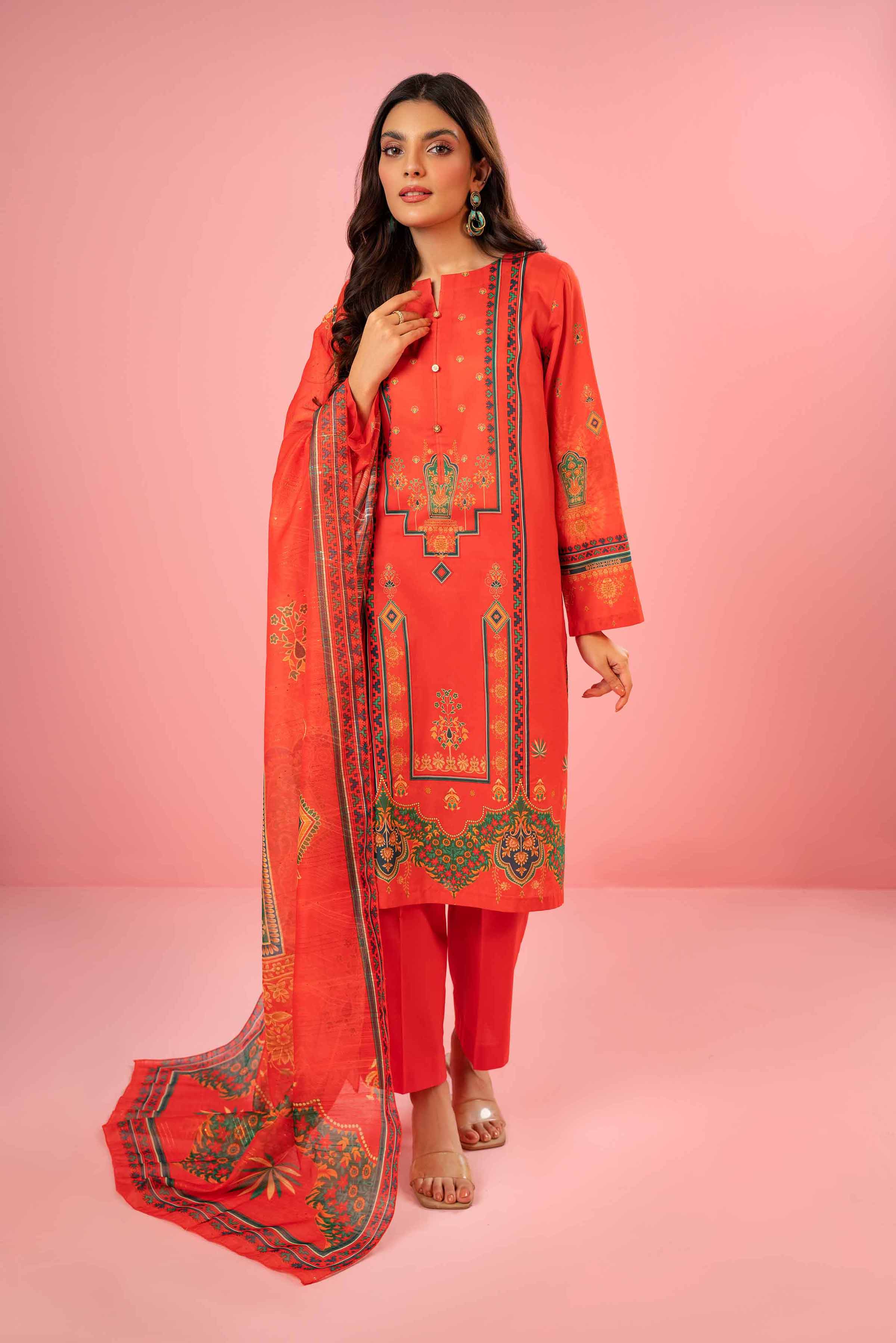 3 Piece - Printed Suit - PDE23-25