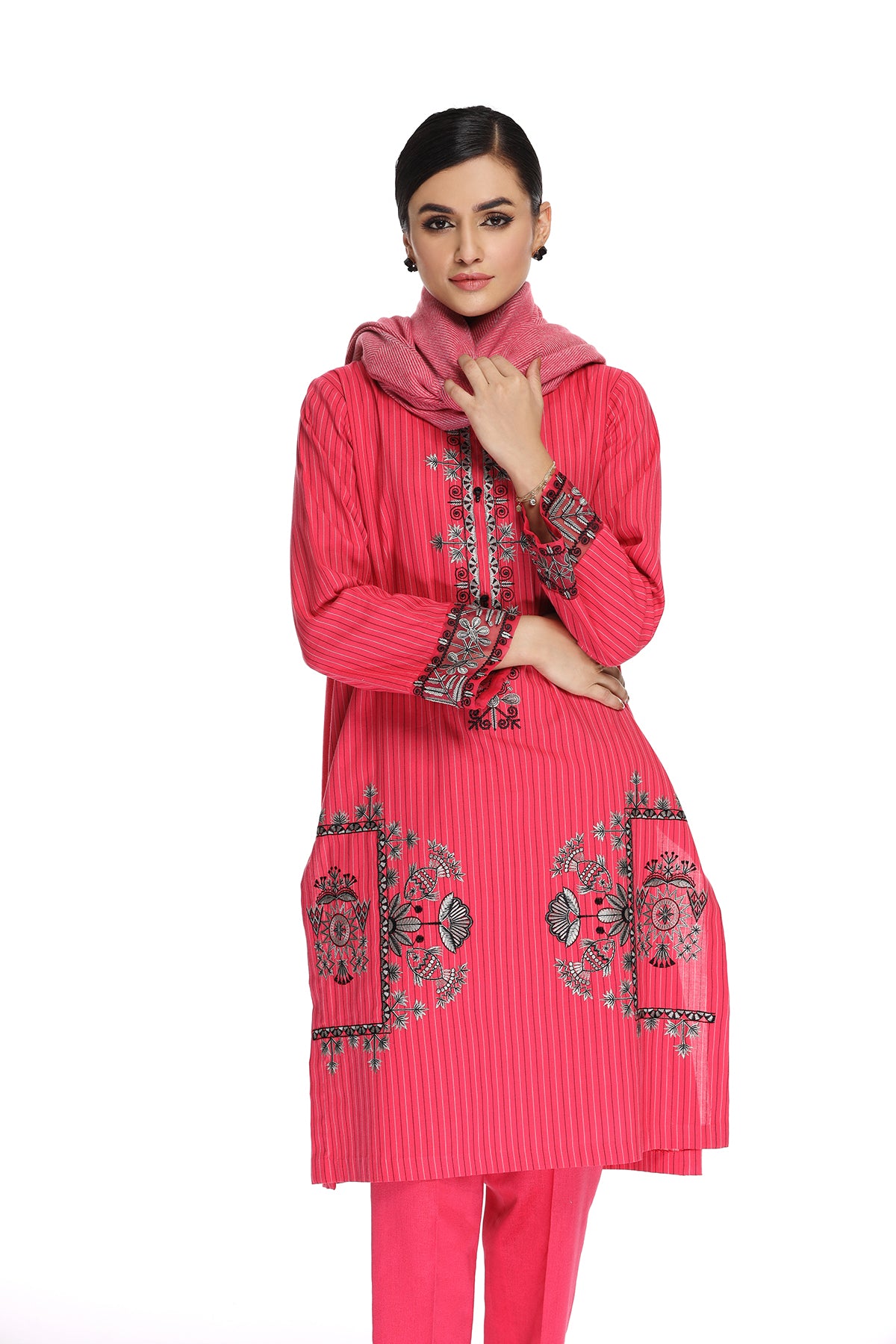 PDW21-51-Embroidered 3PC