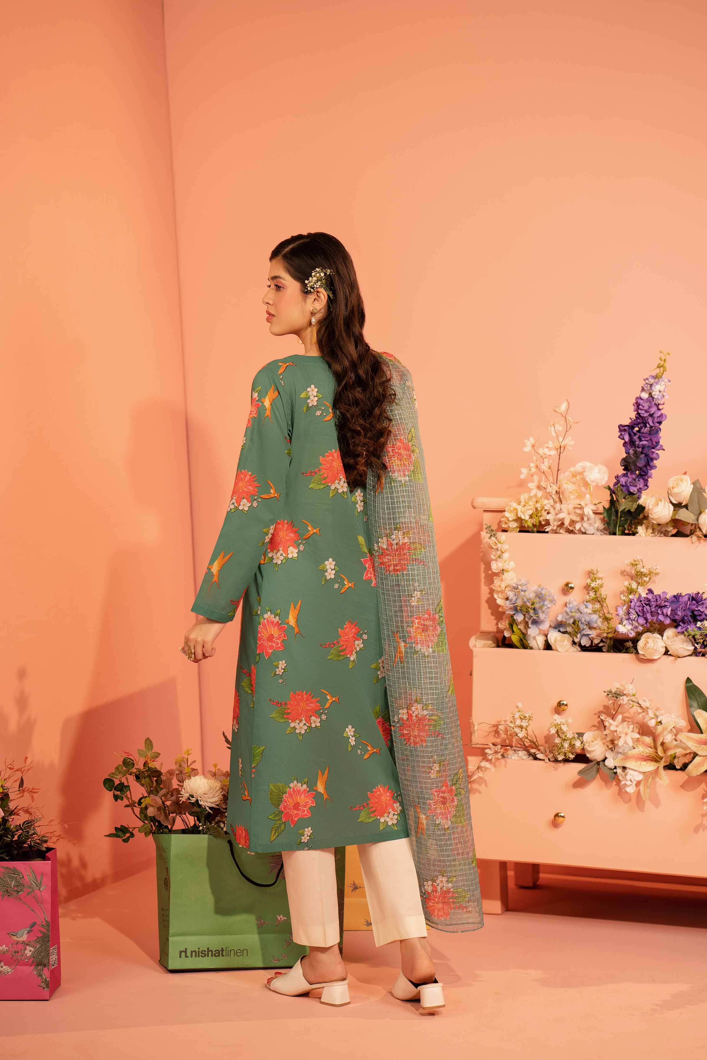 2 Piece - Printed Suit - PE23-112