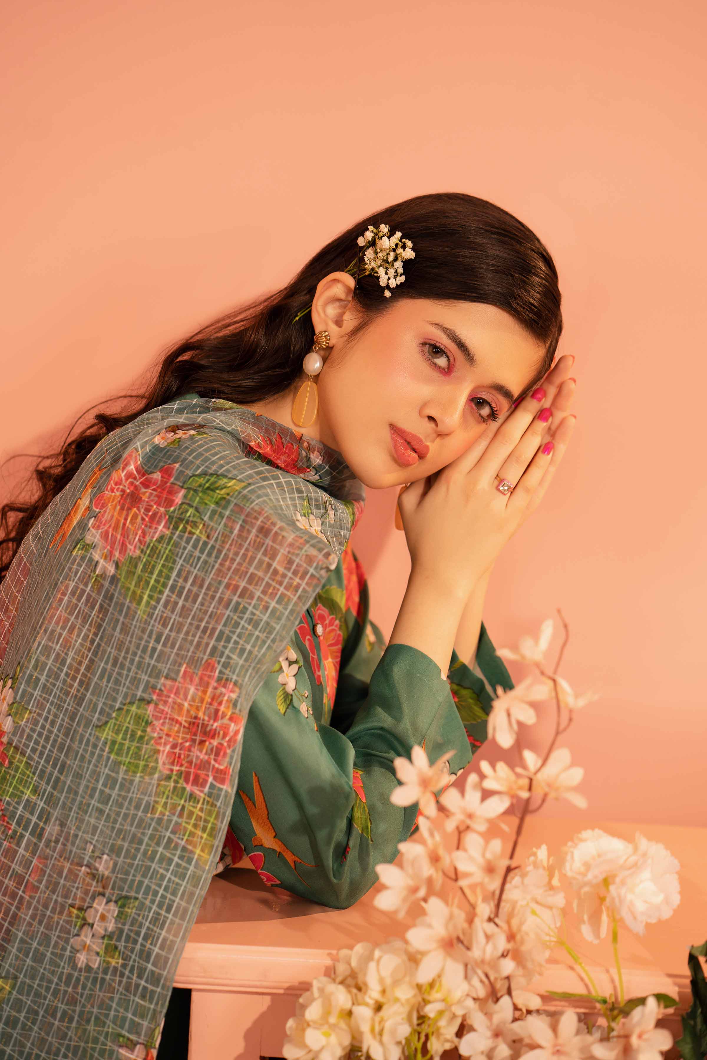 2 Piece - Printed Suit - PE23-112