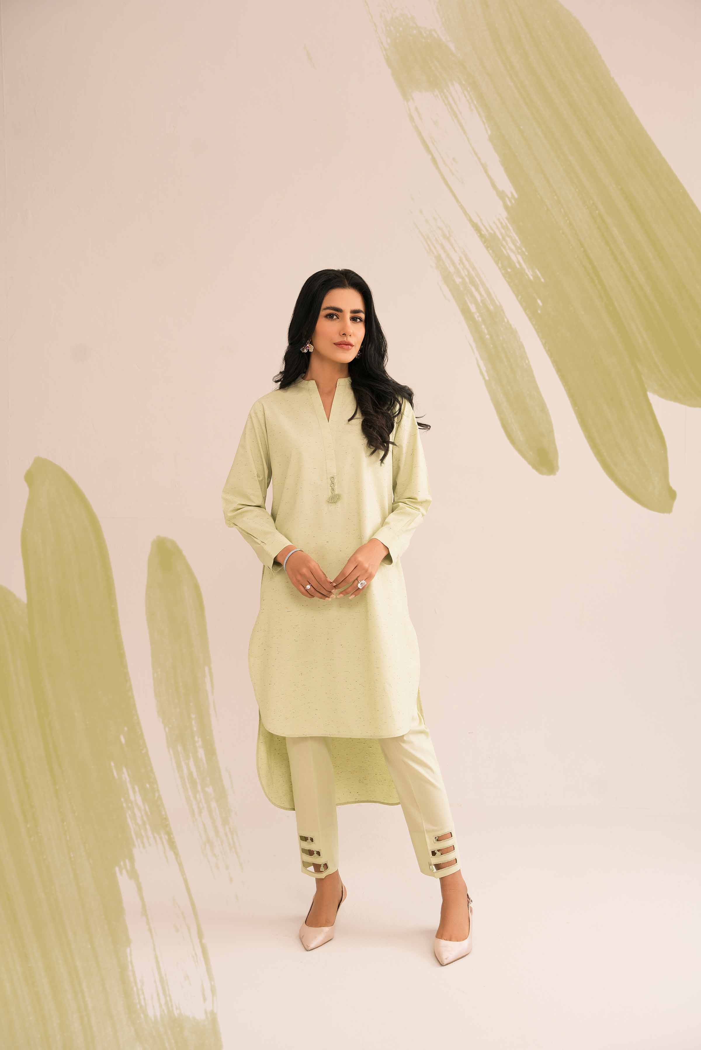 2 Piece - Embroidered Suit - PE23-69