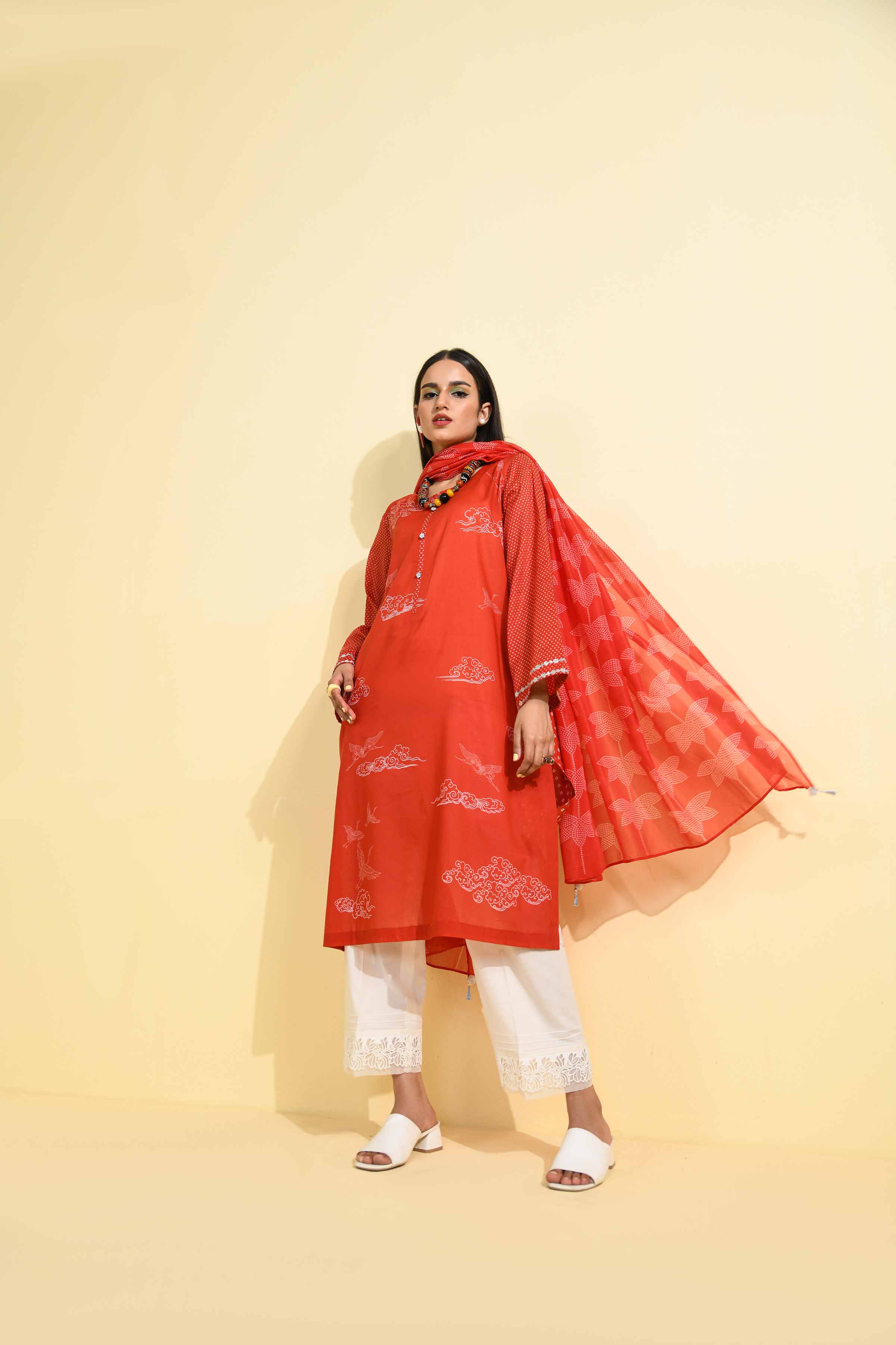 2 Piece - Printed Suit - PDE23-03