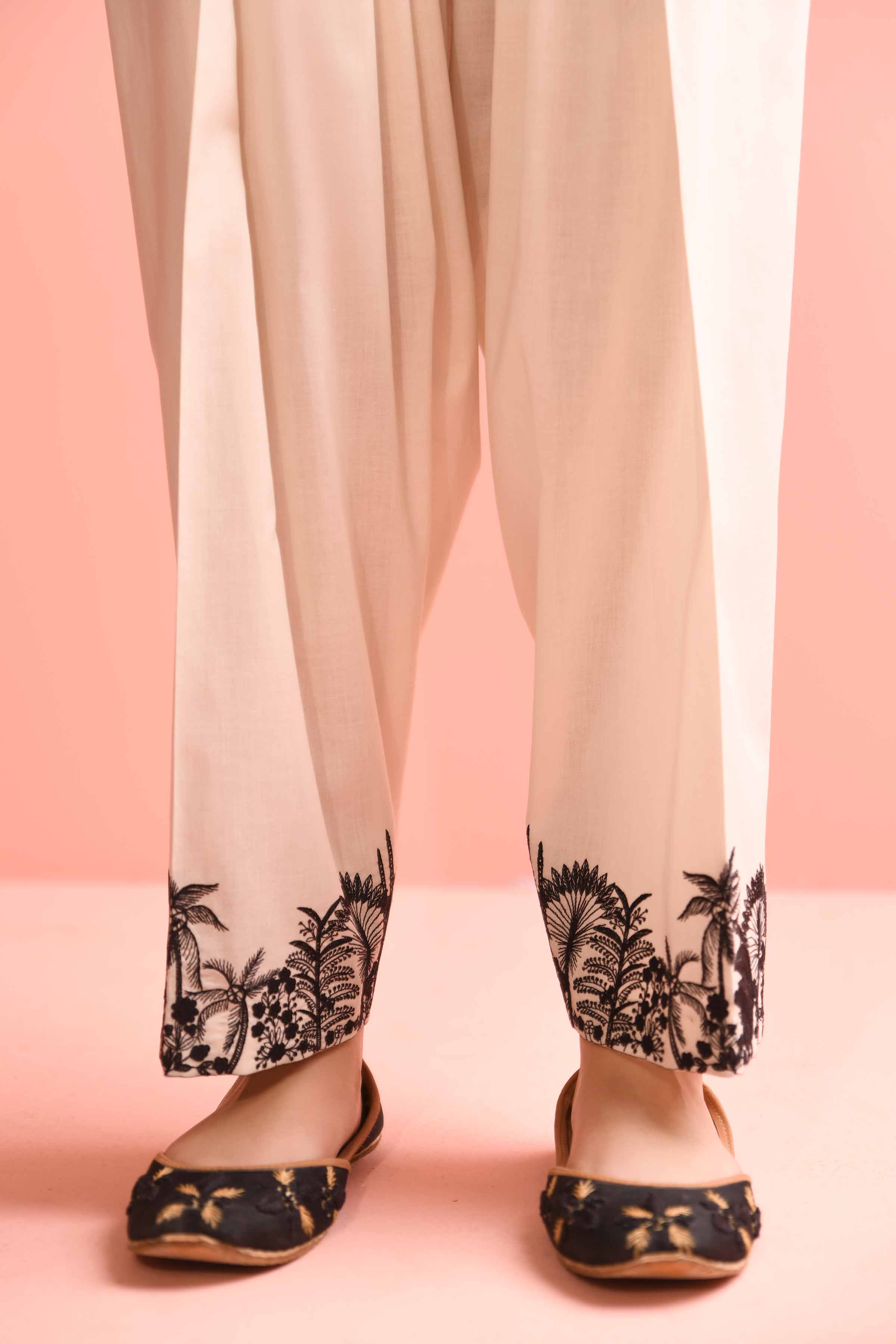 NISHAT UAE | Printed Embroidered Formal Ladies Trousers-Shalwar-Pants-Tights  Stitched latest Collection 2023