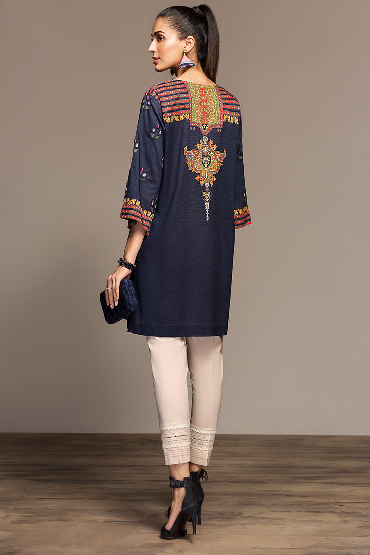 PS20-04 Dyed Embroidered Stitched Shirt - 1PC - Nishat Linen UAE