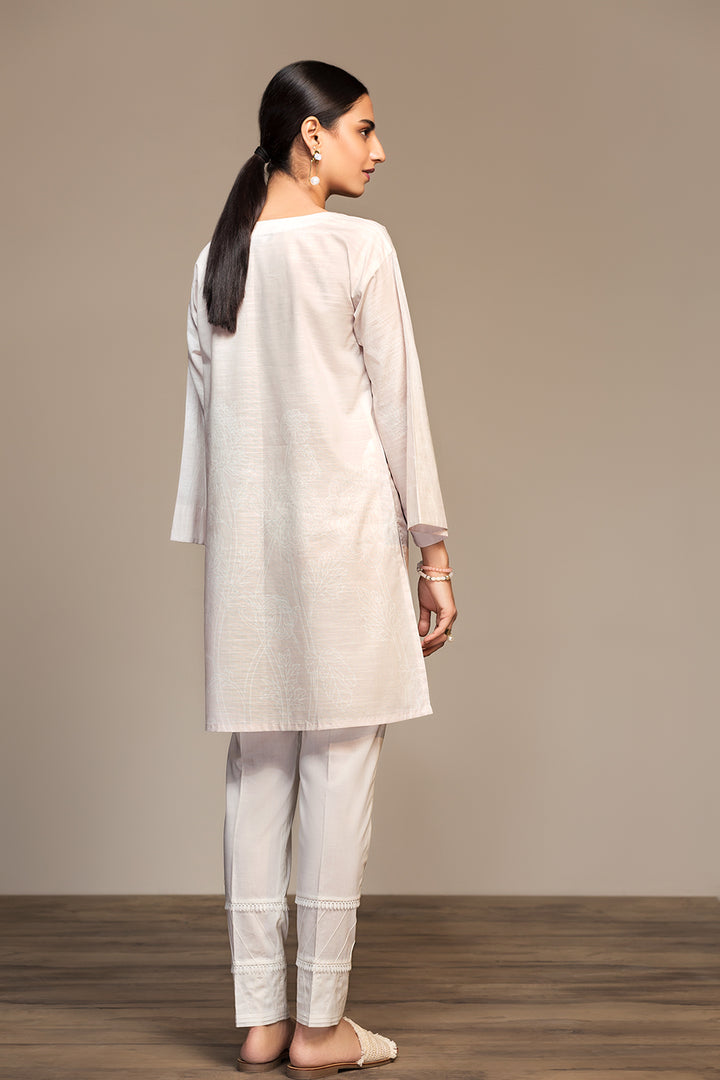 PS20-110 Printed Embroidered Stitched Shirt - 1PC - Nishat Linen UAE