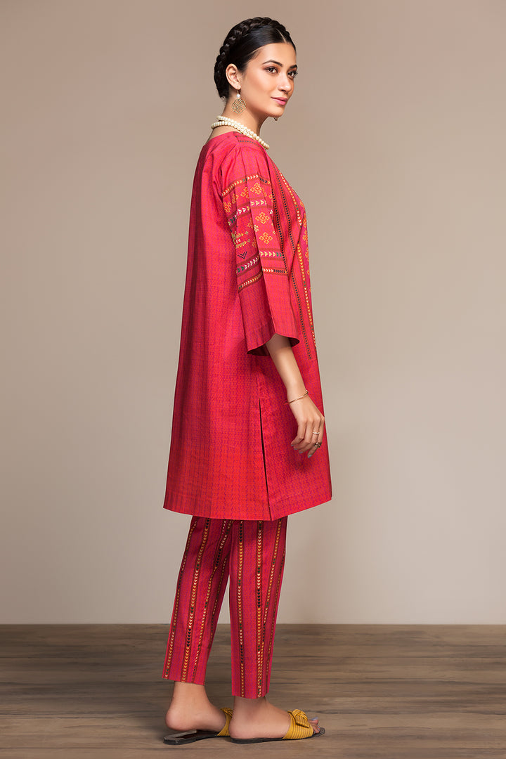 PS20- 112 Printed Embroidered Stitched Shirt - 1PC - Nishat Linen UAE