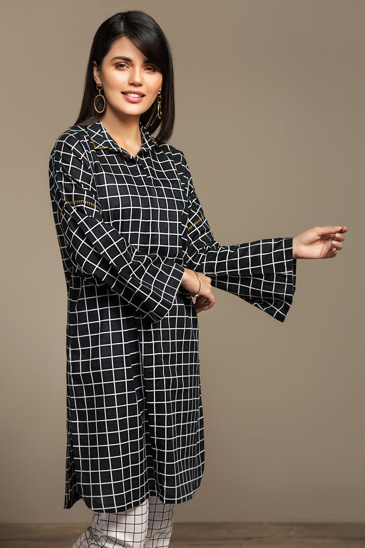 PS20-125 Printed Stitched Shirt & Printed Trouser - 2PC - Nishat Linen UAE
