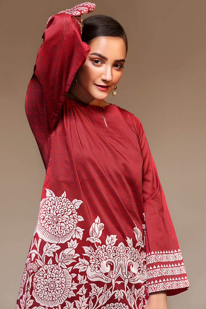 PS20-129 Printed Stitched Shirt & Printed Trouser - 2PC - Nishat Linen UAE