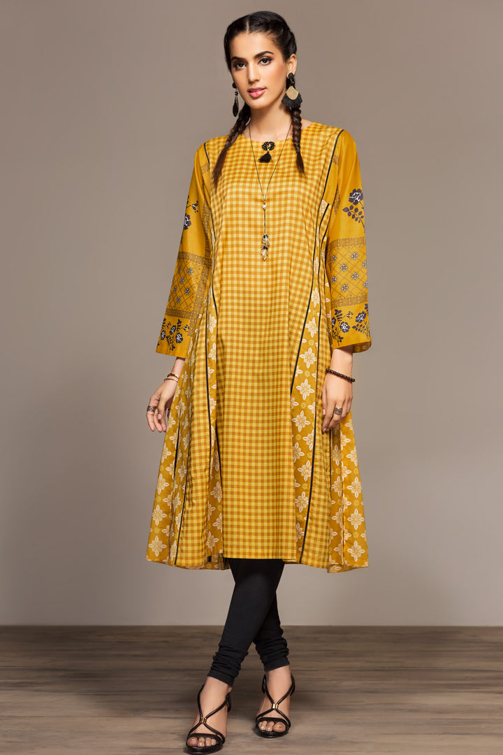 PS20-26 Printed Stitched Frock - 1PC - Nishat Linen UAE