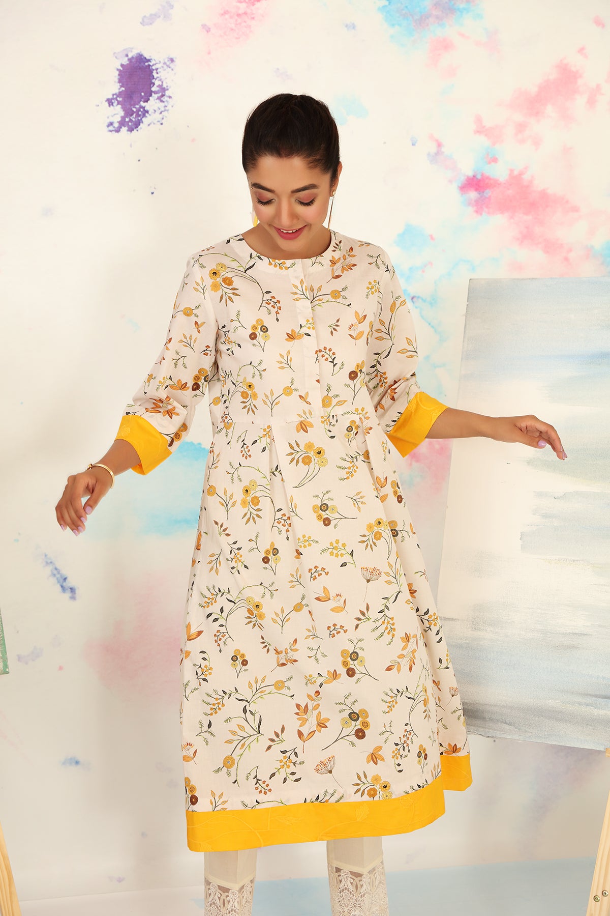 PS21-77-Basic Printed Shirt-1PC