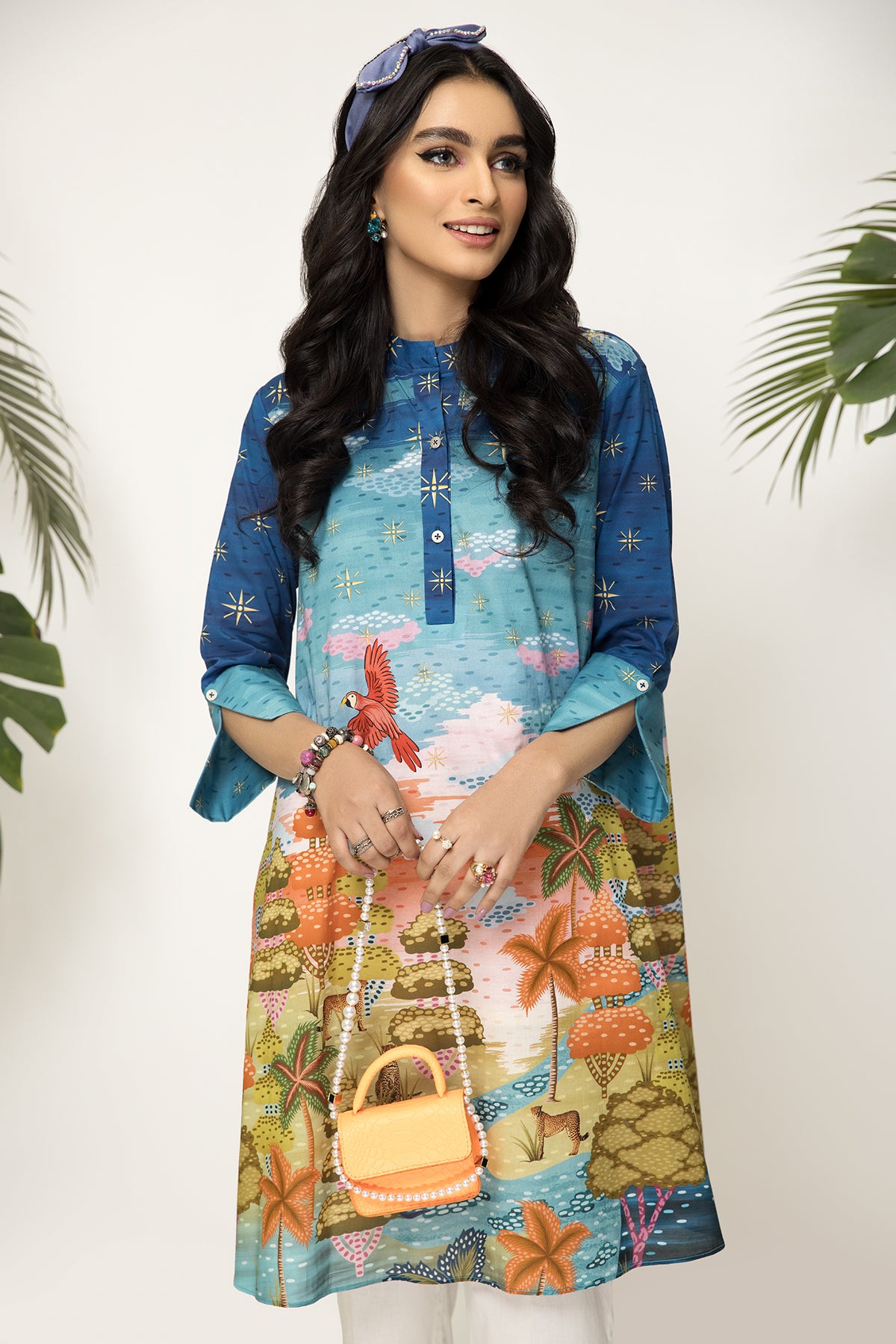 PS22-09-Printed Classic Shirt 1PC