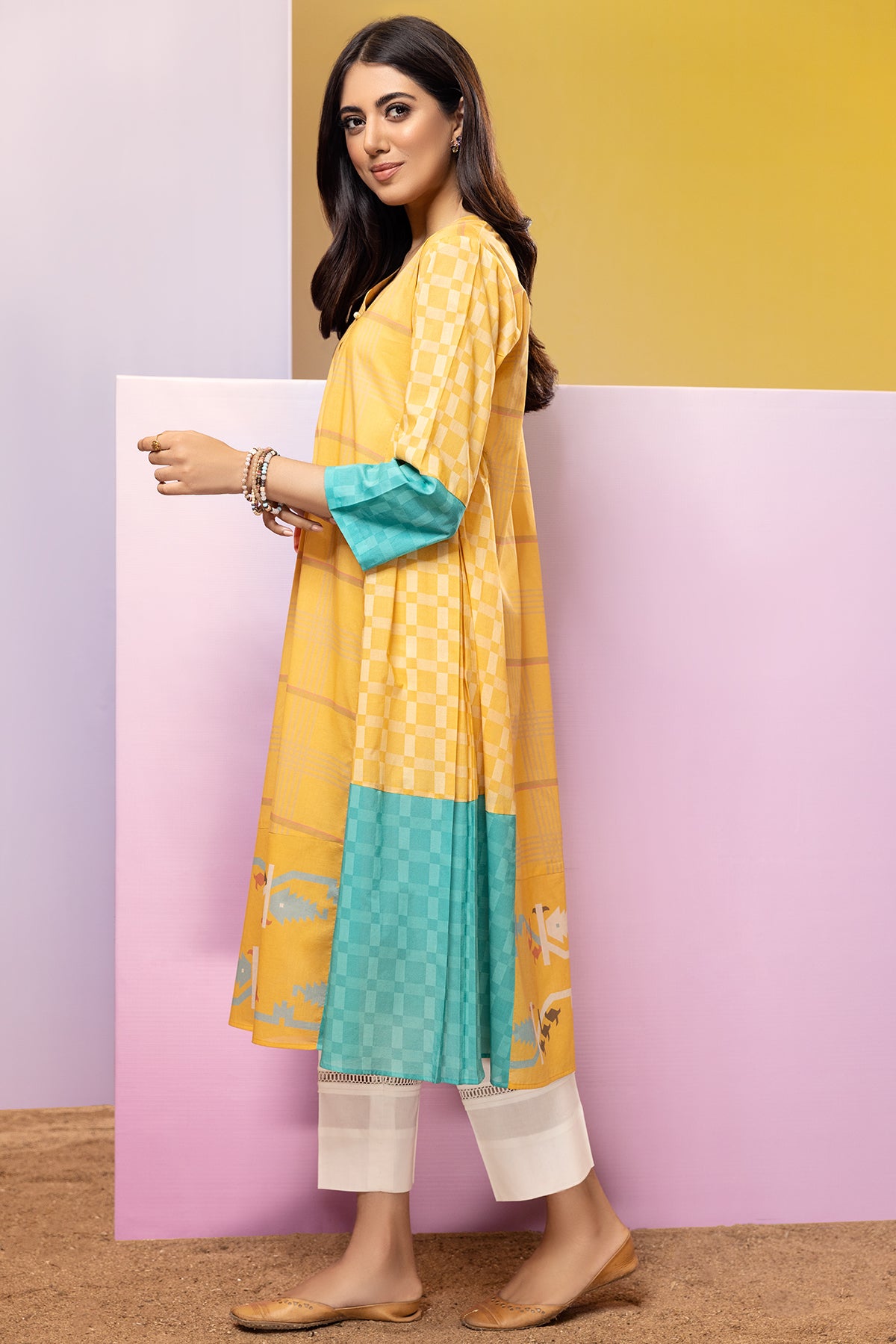 PS22-141-Printed Mix & Match Shirt 1PC