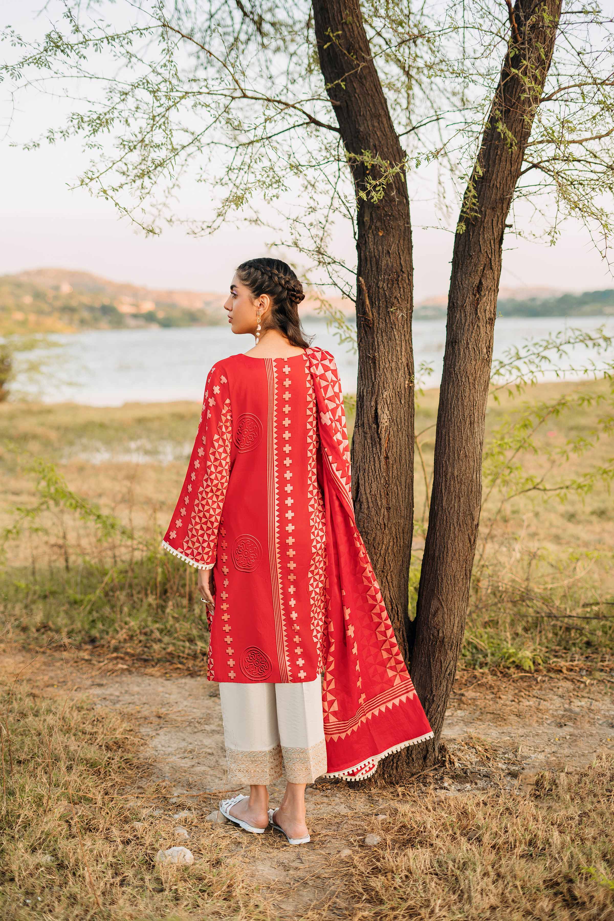 2 Piece - Printed Suit - PS23-101