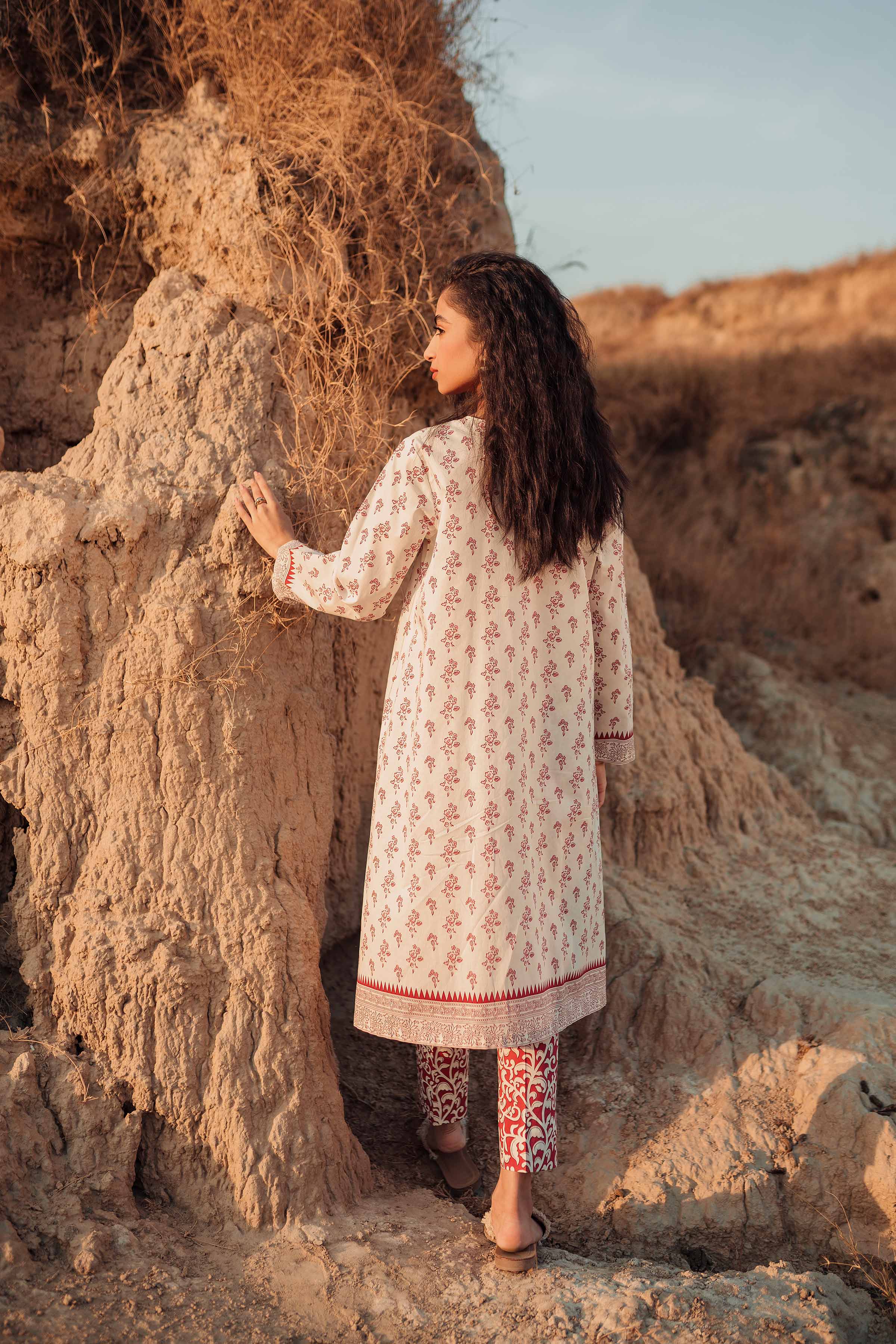 2 Piece - Printed Suit  - PS23-122