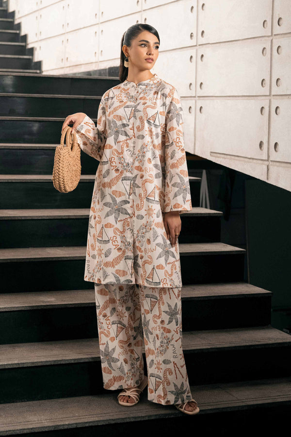 2 Piece - Printed Suit - PS24-210