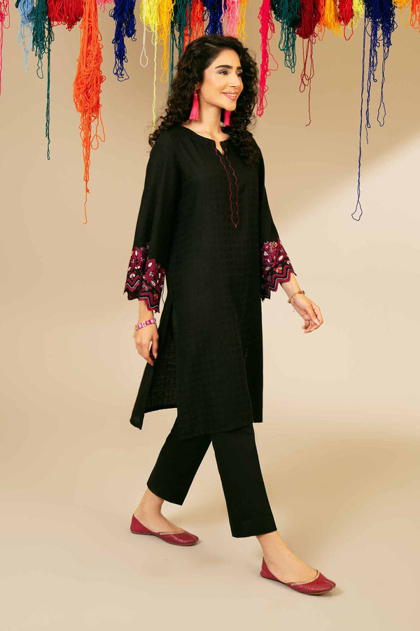 2 Piece - Embroidered Suit - PS24-31
