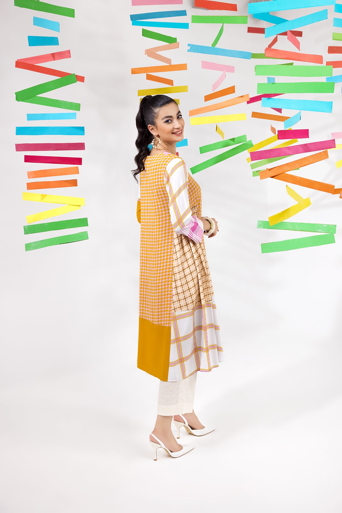 PW22-104-Printed Embroidered 1PC