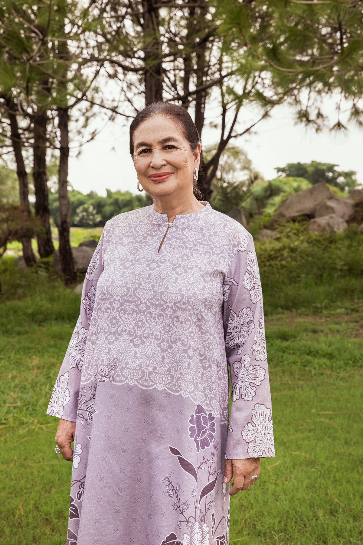 PW22-139-Long Printed Shirt 1PC