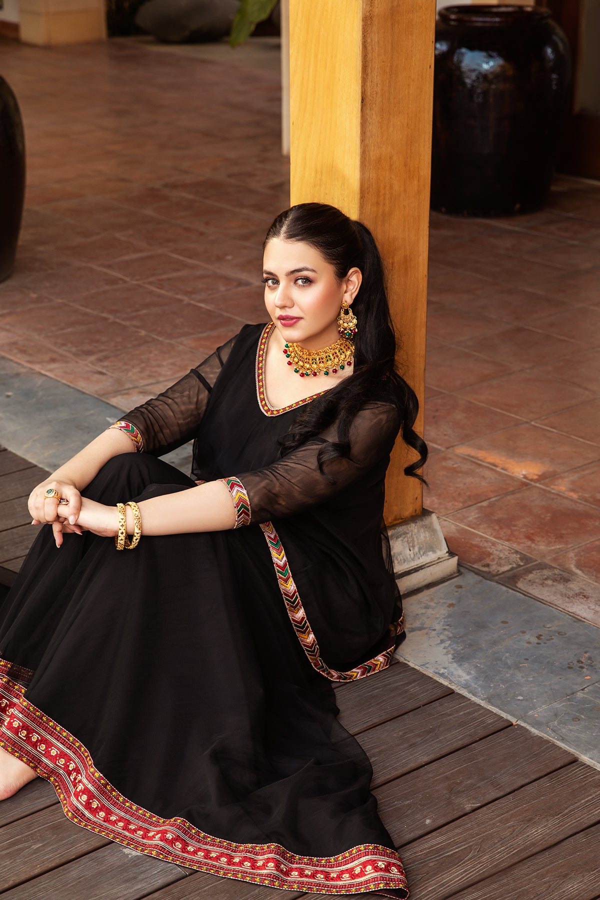 KFS21-94-Embroidered 2PC